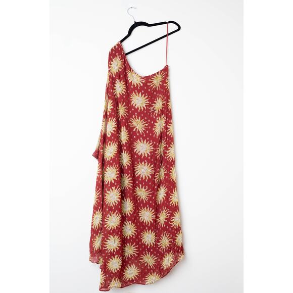 Rixo Sunshine Ochre Liza Dress - Size 8 - Picture 4 of 9